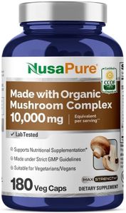 Advanced Mushroom Defense 900mg 150 Veggie Caps (Non-GMO & Gluten Free) - Deep Immune System Support - Reishi, Maitake, Shiitake, Astragalus, Dandelion & Beta Glucan