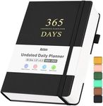 Planner, Undated Daily Planner with