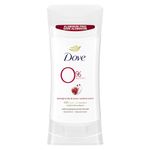 Dove 0% Aluminum Free Déodorant for Women with 1/4 Moisturizers, Pomegranate & Lemon Verbena Scent (1 Count)