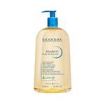 Bioderma Atoderm Shower Oil - Cleansing Oil Body Wash for Very Dry to Eczema-Prone Skin, Shower Oil to Nourish, Soothe & Restore Sensitive Skin, Soap Free - 1L