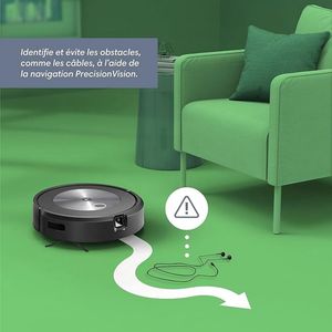 iRobot Roomba j7+ Robot Vacuum – Self-Emptying, Smart Mapping