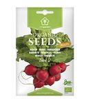 Radish "Saxa 2" Certified Organic Seeds for Planting, by Minigarden, Contains Between 500 and 750 Seeds