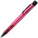 Lamy AL-star Fiery Ballpoint Pen - Lightweight Ballpoint Pen with Transparent, Ergonomic Handle and Aluminium Casing - Includes Large Refill M 16 in Black