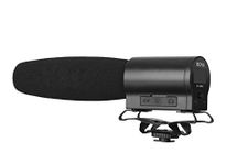 Boya by-DMR7 On-Camera Shotgun Microphone with Integrated Flash Recorder & Headphone Output, Black