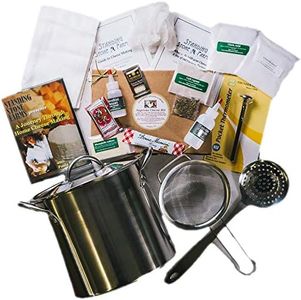 Standing Stone Farms "Complete" DIY Cheese Making Kit PLUS DVD - Equipment & Ingredients Feta, Chevre, Mozzarella, Burrata, Burricotta, Cheddar Cheese Curds, Ricotta, Monterey Jack, Cream Cheese and Butter