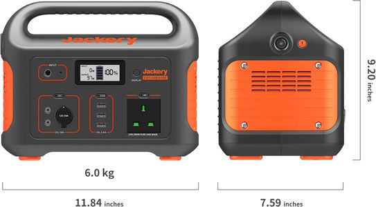 Jackery Explorer 500 Portable Power Station – 518Wh Lithium Battery