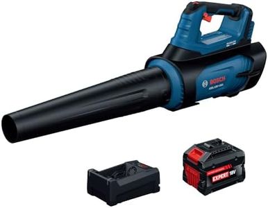 Bosch GBL18V-450N18 PROFACTOR™ 18V Blower Kit with High-Performance Axial Fan, 450 CFM Air Flow, and 123 MPH Air Speed for Heavy-Duty Debris Clearing (Includes: Blower, 8Ah Battery, Charger)