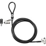 HP Nano - Security Cable Lock - for Chromebook 11 G6, Elite X2 1012 G2, Elitebook 1040 G4 and More - Black