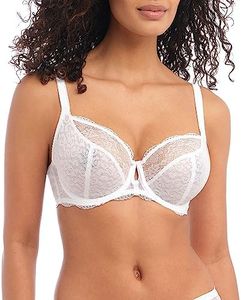 Freya Fancies Bra Plunge Bras Underwired Sheer Non Padded Lace Lingerie