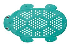 Infantino 2-in-1 Bath Mat with Storage Basket - Skid Resistant Mat with Suction Cups