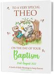 Baptism Gift A Personalised Keepsake Book of Daily Blessings That Make Life So Special