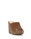 Jessica Simpson Women's Shantell4 Wedge Sandal, Tobacco, 6.5