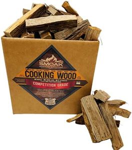 Smoak Firewood Cooking Wood Mini Splits - USDA Certified Kiln Dried (White Oak, 5-6in Tiny Pizza Oven Wood) for Portable Pizza ovens or MESA Solo Stove(729 Cubic Inches)