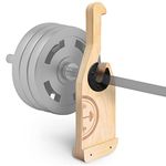 POWER GUIDANCE Wooden Barbell Jack Deadlift Jack Barbell Lift Jack for Weight Training ,Mini Barbell Stand Non-Slip Handle Suitable for Loading/Unloading Weight Barbell Plates