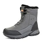 SHULOOK Men's Snow Boots Waterproof