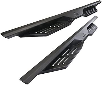 IRONBISON Running Boards Side Steps Fit 2005-2023 Toyota Tacoma Double Cab 5” Pickup Truck Nerf Bars Fine Textured Black Tacoma Accessories (2pcs)