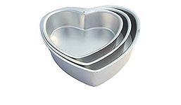 Royals Aluminium Cake Mould (7/8/9 inch Heart) | Cake Tins | Cake Pans | Heart Cake Tins Pans | Bakeware Products | Cake Tray |