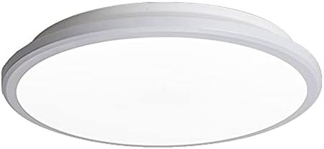 LED Flush Mount Ceiling Light Fixture- 12 Inch 20W 2000 Lumens Daylight 6500K, Bright Ceiling Light Fixture for Bedroom Kitchen Hallway - Not Dimmable