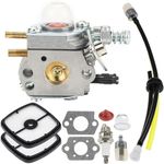 ZAMDOE C1U-K51 Carburetor Kit Suitable for Echo HC HCR Series HC-1500 HC-1600 HC-1800 HC-2000 HC-2400 12520005962 Hedge Trimmer Engine Parts Replacement for Zama C1U‑K51 Lawn Mower Tune Up Kits