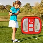 KAIDIDA Foldable Portable Home Pop Up Golf Chipping Practice Nets for Backyard Indoor Outdoor Durable Chipping Net Golf Target Men Women Premium Pop Up Chipping Golf Net