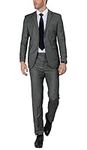 WEEN CHARM Men's Suits Slim Fit 2 Piece Wedding Tuxedo Two Button Groom Prom Party Solid Tux Blazer Pants Set