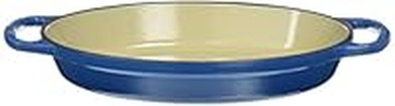 Le Creuset Enamel Cast Iron Signature Oval Baker, 1 Quart, Marseille