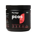Plantigo Vegan Plant Pcos Powder, With Ashwagandha, Maca Root, Tulsi & Goji Berry, Women, Hormonal Balance, Weight Loss, Irregular Period, Vegan Women Health Supplement, Mixed Berry, 150G, 15 Servings