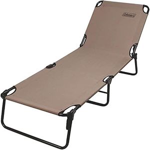 Coleman Converta Cot with 4 adjustable Back & 2 Foot Positions, portable, lightweight camping chair, ideal for camping or relaxing Outdoors