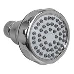 Sunbeam Oasis Single Function Fixed Shower Head, Silver Chrome