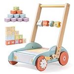 ROBOTIME Wooden Baby Walker, Toddle
