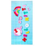 Franco Collectibles Sanrio Hello Kitty Super Soft Cotton Bath/Pool/Beach Towel, 60 in x 30 in, (Official Licensed Product)