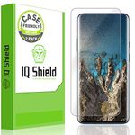 IQShield Screen Protector Compatible with OnePlus 7 Pro (2-Pack)(Case Friendly) LiquidSkin Anti-Bubble Clear TPU Film