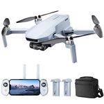 Potensic ATOM SE GPS Drone with Camera 4K, 62 mins Flight Time, < 249 g, 4KM Transmission, EIS - ShakeVanish Tech, Max Speed 16m/s, RC Quadcopter, Auto Return/Follow Me, Camera Drone for Adult