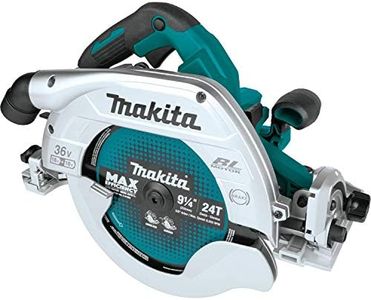 Makita XSH10Z 18V X2 LXT® Lithium-Ion (36V) Brushless Cordless 9-1/4” Circular Saw with Guide Rail Compatible Base, AWS™ Capable, Tool Only