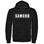 Sons of Anarchy Samcro Hoodie/Sweater (S-3XL) Redwood Original Jax Teller SOA (Medium) Black