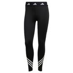 adidas Women 73% Recycled Polyester/27% Elasthane Tf 3S 7/8 Tgt Training Skinny Fit Leggings Black ( Large )