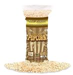 Mac-Corns Plain (Naked) Unflavoured Natural Popcorn, 1.9kg Re-sealable Bulk Pack, Traditionally Popped, Allergen Free