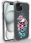 Ecute Anchor Case for iPhone 15 wit