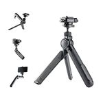 PGYTECH MANTISPOD PRO Mini Camera & Cell Phone Tripod Stand | 7 Modes Small Travel Flexible Vlogging Tripod | DSLR Pocket Video Tripod Mount