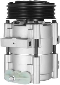 BDFHYK Air Conditioning A/C Compressor 618152 compatible with Ford F-150 1997-2006 V6 4.2L, F-150 V8 1997-2006 5.4L 4.6L, F150 1998-2003 V8 5.4L, F150 97, compatible with Lincoln Blackwood 2002-2003
