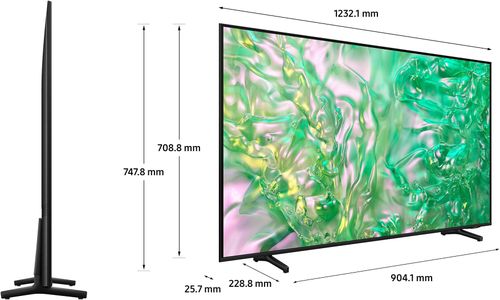 Samsung 55" Crystal UHD 4K Smart TV – Object Tracking Sound, AirSlim, 2024