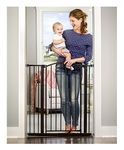 Regalo Easy Step Arched Decor Extra Tall Safety Gate, Bronze (0380 BR DS)