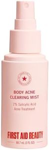 First Aid Beauty Body Acne Spray - Maximum Strength Body Acne Treatment With 360-Degree Sprayer - 2% Salicylic Acid Formula, (3.0 oz)