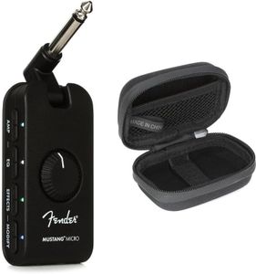 Fender Mustang Micro Headphone Guitar Amp with Case
