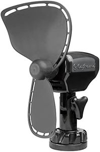 SEEKR Ventilateur Ultime de par Caframo. 12V Ventilateur Compact. sans Gril et Fonctionnement Silencieux. Conception de Lames Antichoc FingerSafe. 2 Vitesses. Fabriqué au Canada.