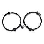 Jovivi 2pcs Couple Bracelets Magnet