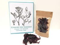 Irish Dulse Dried 100 Grams Organic, from Emerald Isle Seaweed Organic Certification