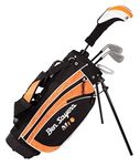 Ben Sayers Right-Handed M1i Junior Package Set with Stand Bag - Orange - 5-8 years