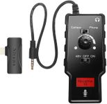 Nicama V2 Microphone Preamp for iPhone iPad DSLR Camera, XLR Female to 3.5mm TRS, TRRS Adapter with Phantom Power for Shotgun or Condenser Rode Sennheiser Microphones