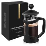 Mini French Press Coffee Maker 1 Cups, 12oz Coffee Press, Perfect for Coffee Lover Gifts Morning Coffee, Maximum Flavor Coffee Brewer with Stainless Steel Filter, 350ml - Small